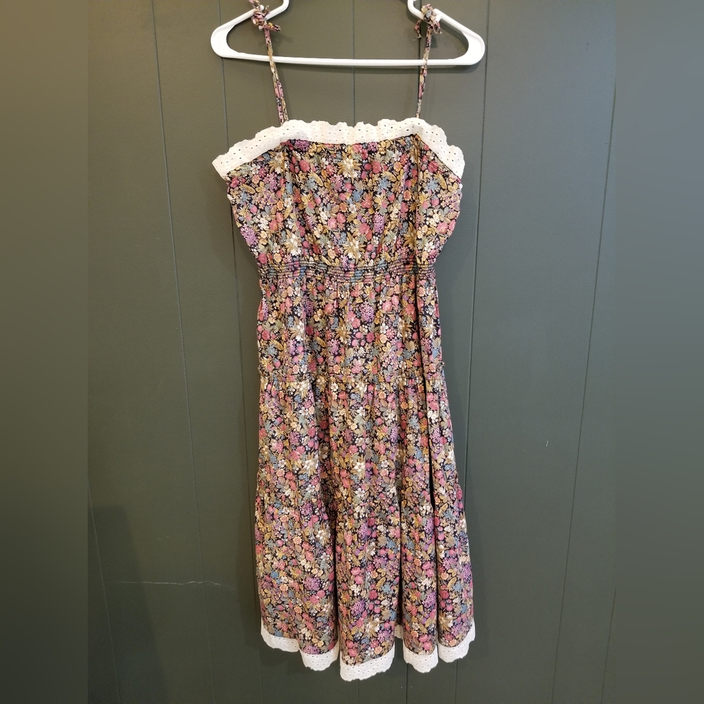 Act 1 Flowered Summer Midi Dress size 6/8